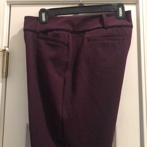Burgundy Pants